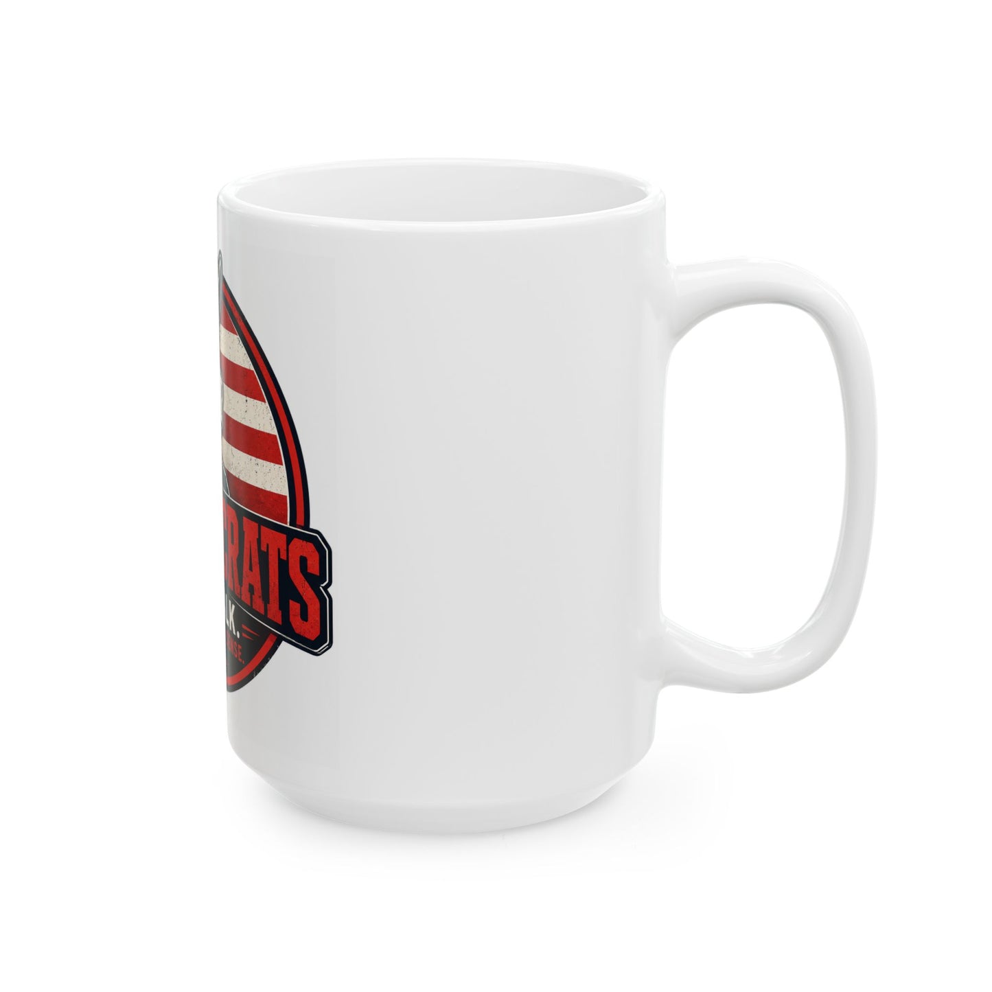 Anti-Democrat Political Coffee Mug — "Dummacrats: All Talk, Zero Common Sense" Ceramic Mug (11oz/15oz)