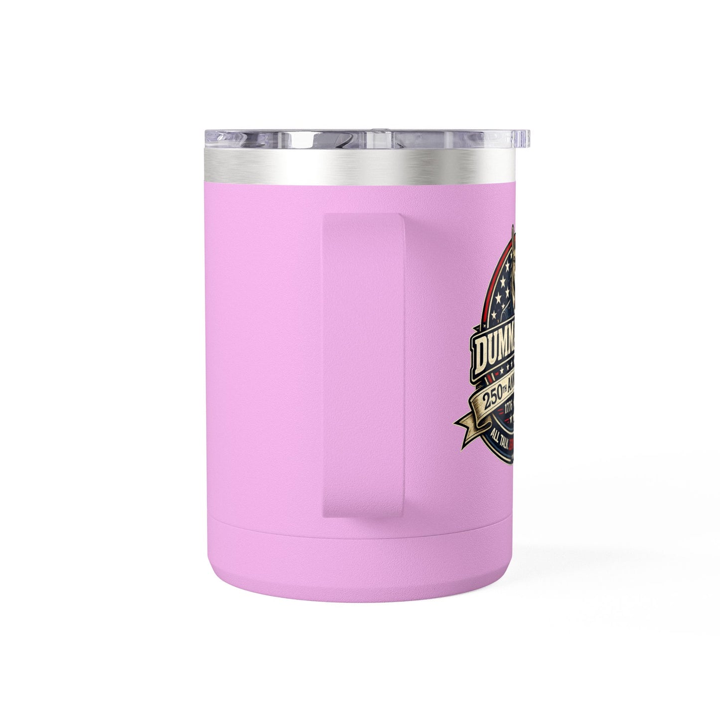 Veteran Muscle Coffee Tumbler 15oz — American Flag 'Veterans' Shield Travel Mug