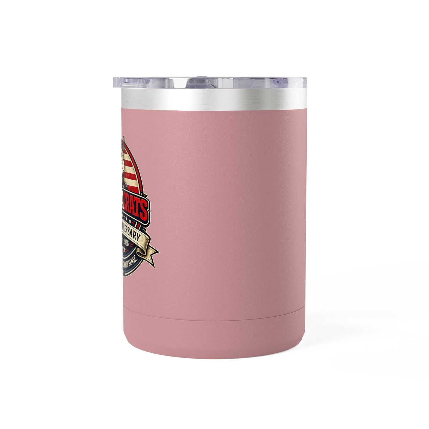 Veteran Muscle Coffee Tumbler 15oz — American Flag 'Veterans' Shield Travel Mug
