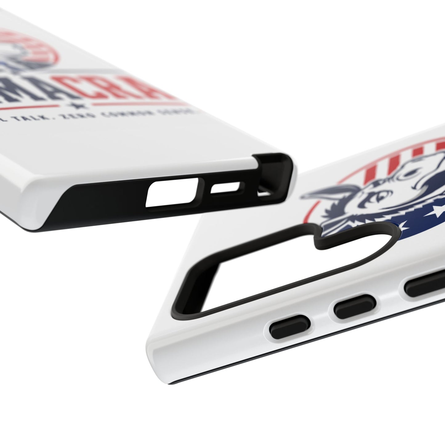 Phone Case — 'DemmaCrat' Political Donkey Design, Patriotic Anti-Democrat Graphic