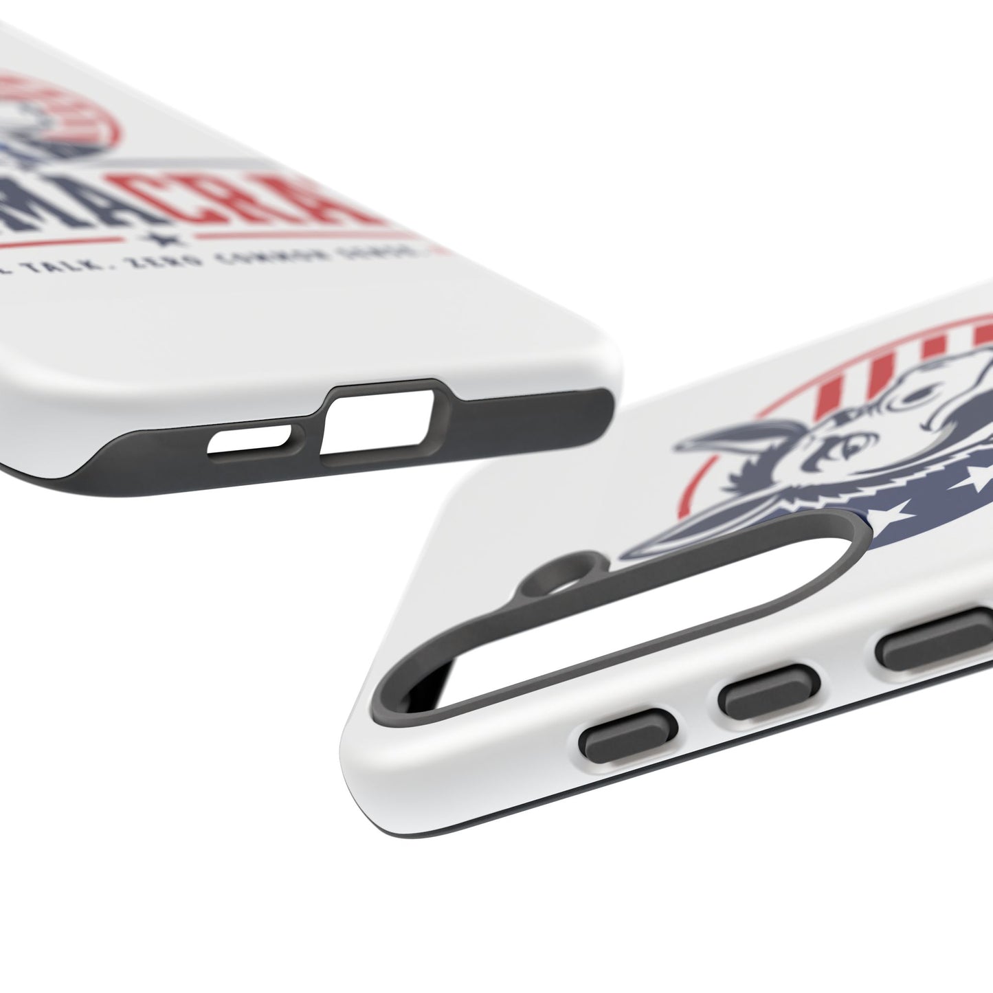 Phone Case — 'DemmaCrat' Political Donkey Design, Patriotic Anti-Democrat Graphic