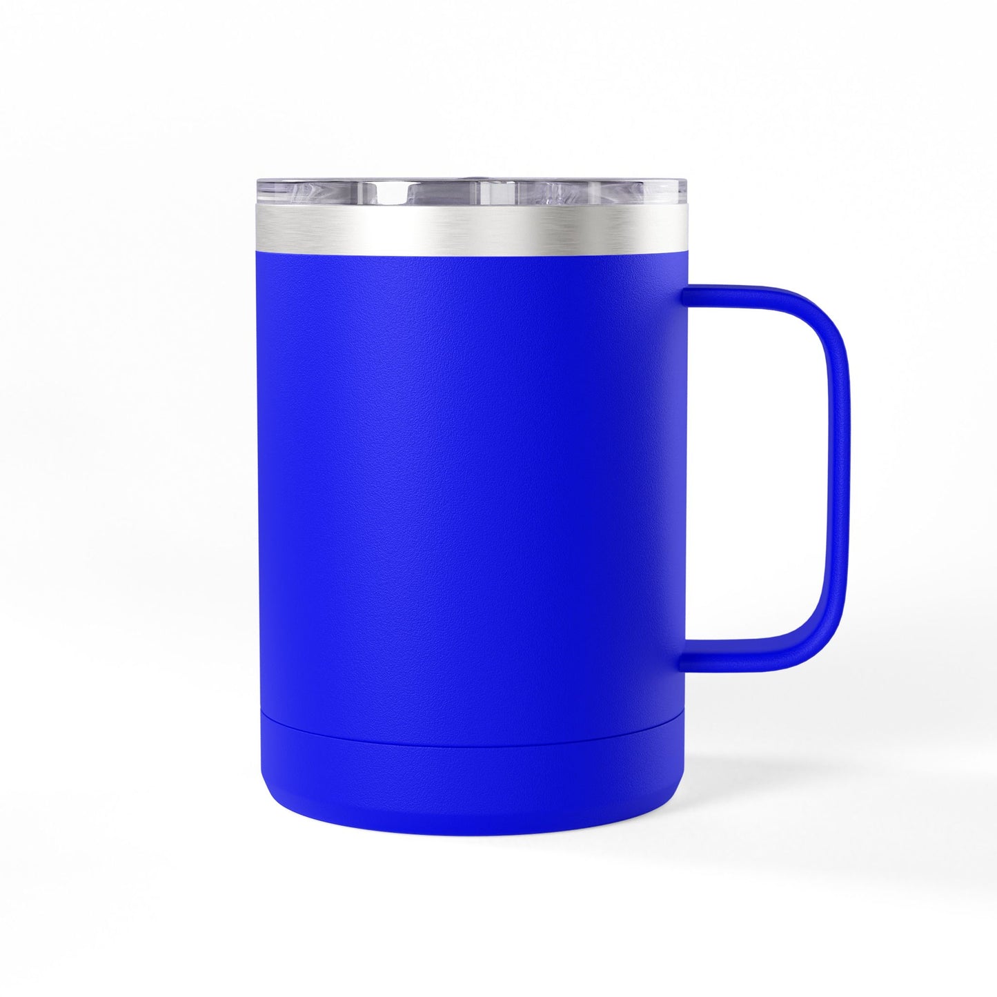 Veteran Muscle Coffee Tumbler 15oz — American Flag 'Veterans' Shield Travel Mug