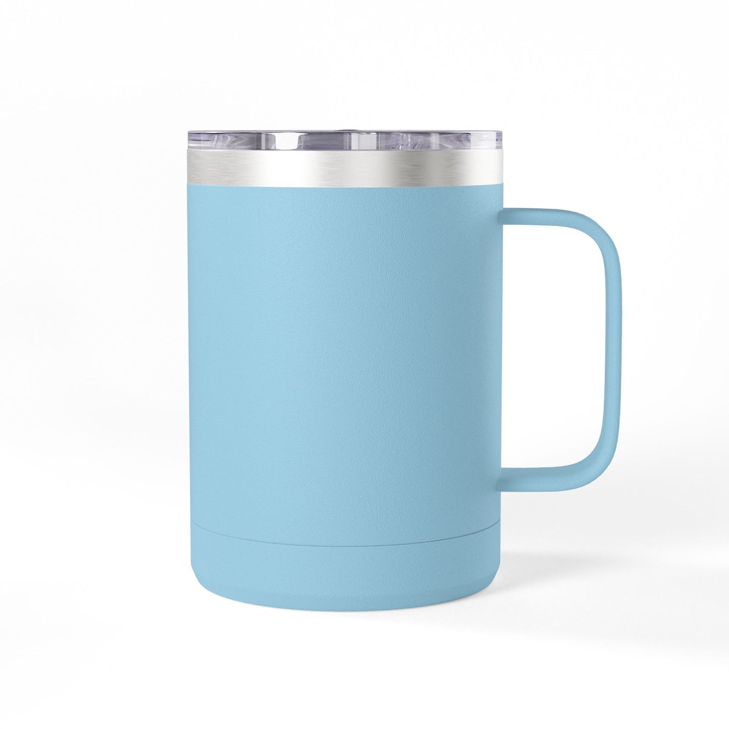 Veteran Muscle Coffee Tumbler 15oz — American Flag 'Veterans' Shield Travel Mug