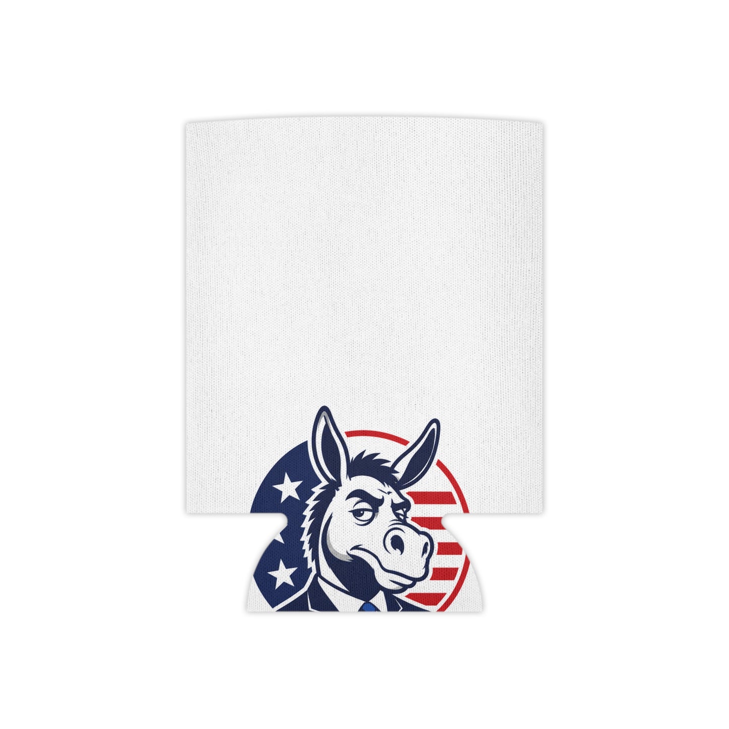 Democratic Donkey Can Cooler – Patriotic Beer Koozie