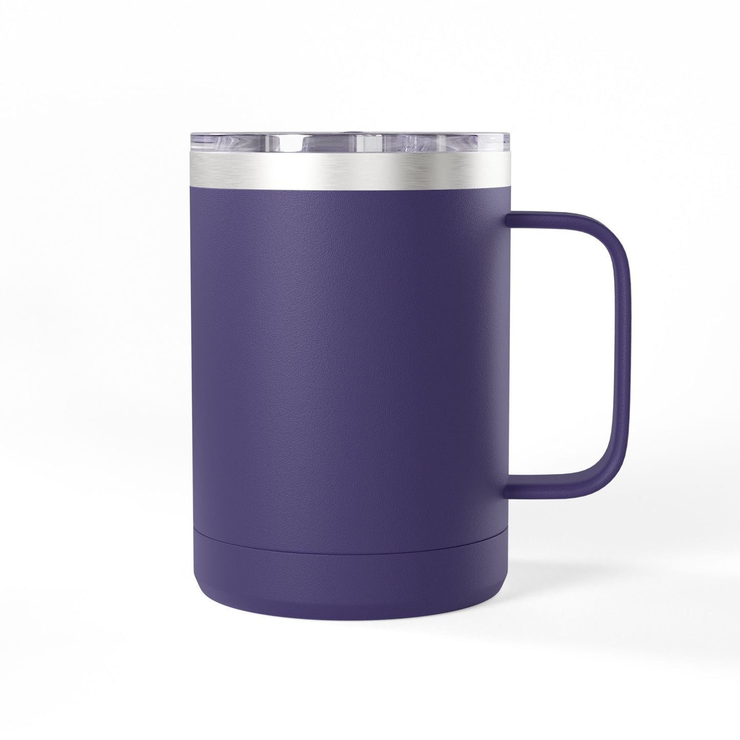 Veteran Muscle Coffee Tumbler 15oz — American Flag 'Veterans' Shield Travel Mug