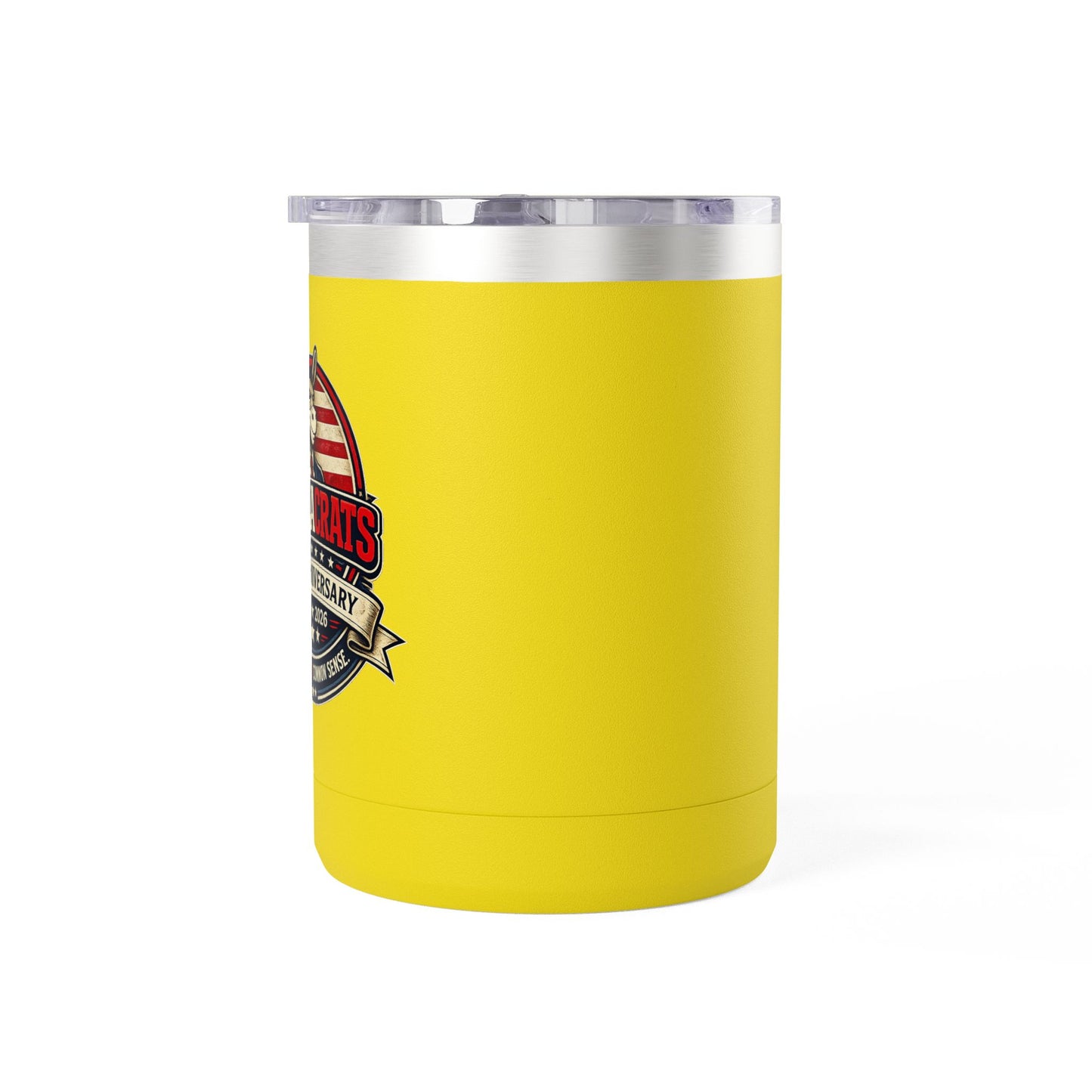 Veteran Muscle Coffee Tumbler 15oz — American Flag 'Veterans' Shield Travel Mug