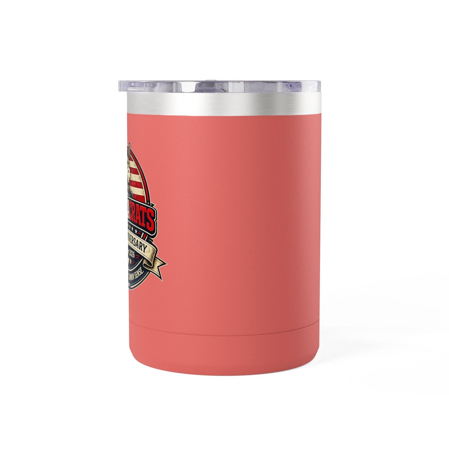 Veteran Muscle Coffee Tumbler 15oz — American Flag 'Veterans' Shield Travel Mug
