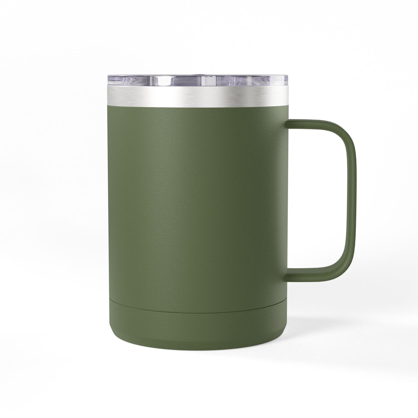 Veteran Muscle Coffee Tumbler 15oz — American Flag 'Veterans' Shield Travel Mug