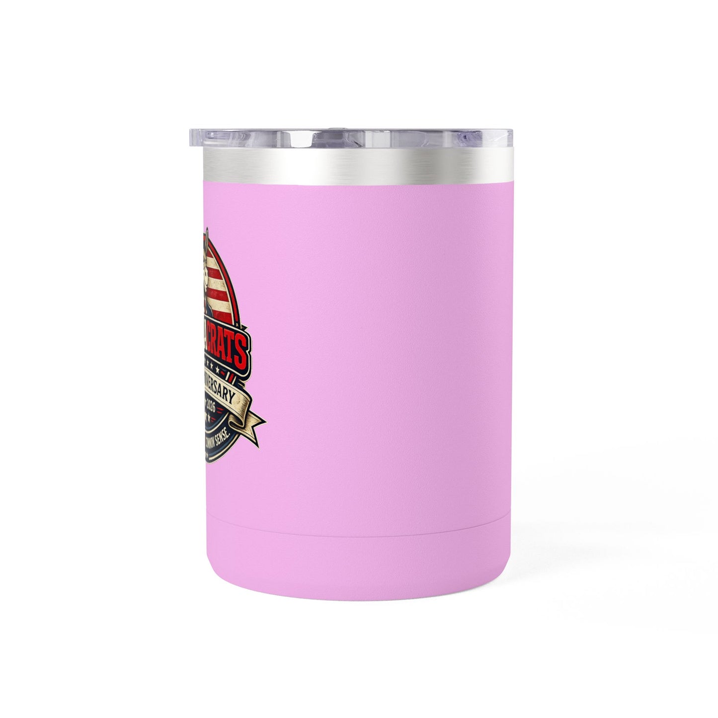 Veteran Muscle Coffee Tumbler 15oz — American Flag 'Veterans' Shield Travel Mug