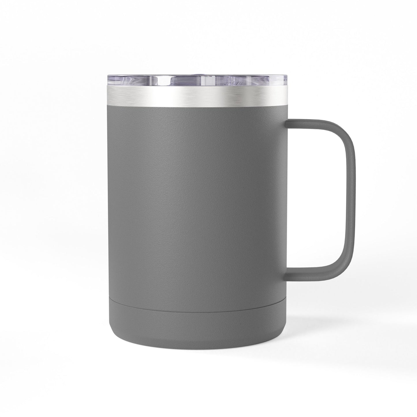 Veteran Muscle Coffee Tumbler 15oz — American Flag 'Veterans' Shield Travel Mug