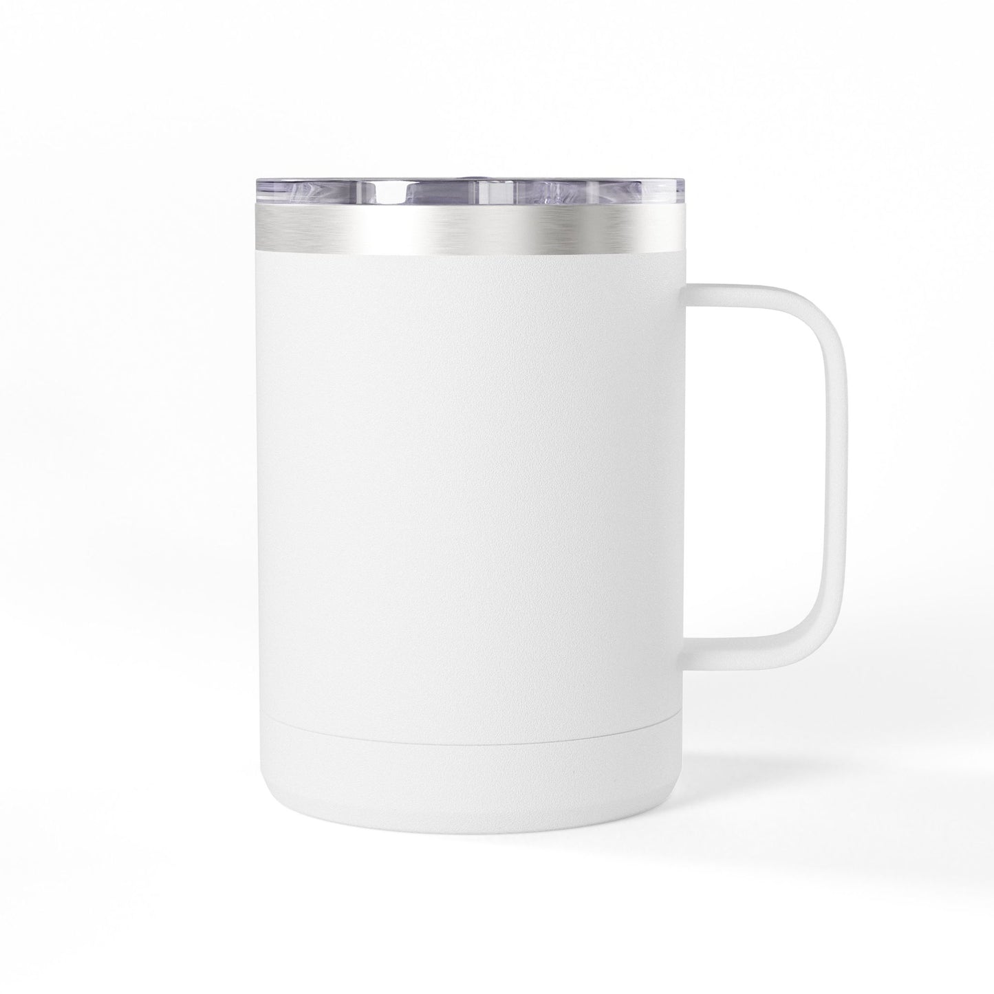 Veteran Muscle Coffee Tumbler 15oz — American Flag 'Veterans' Shield Travel Mug
