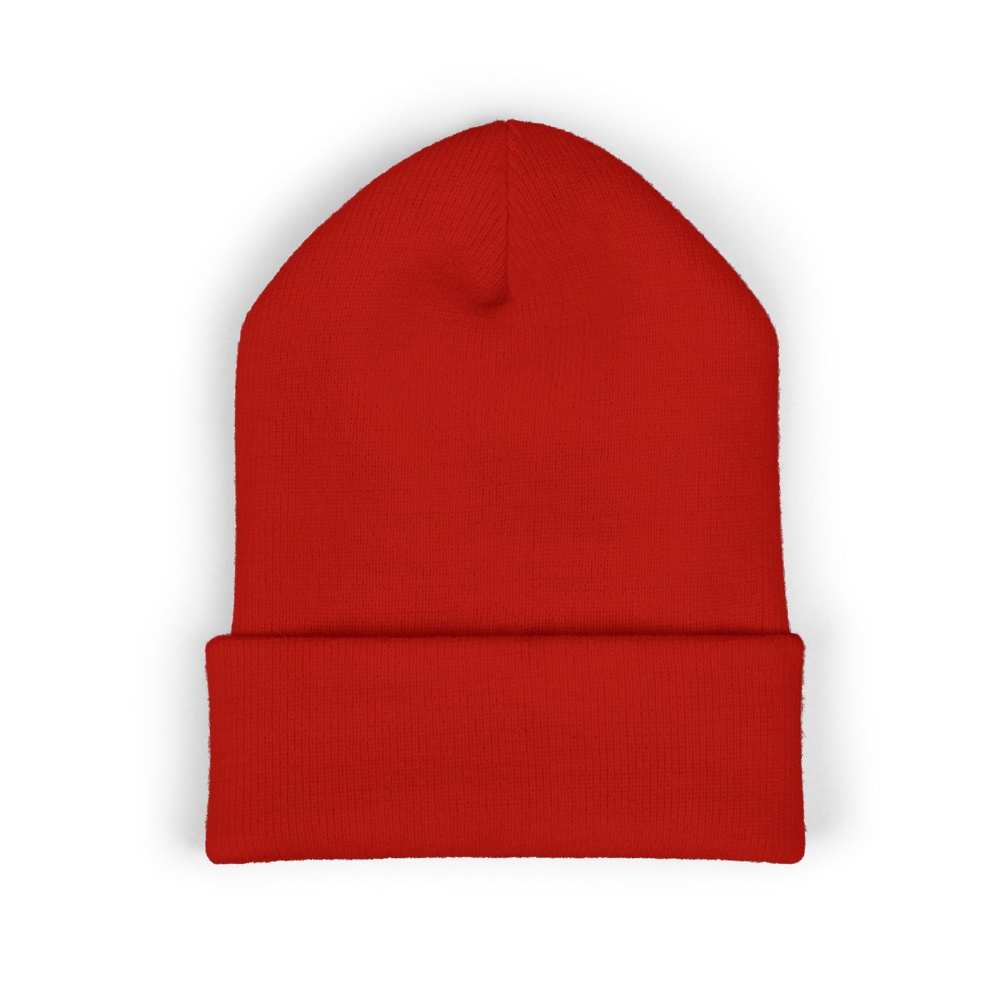 Patriotic Bulldog Embroidered Cuffed Beanie