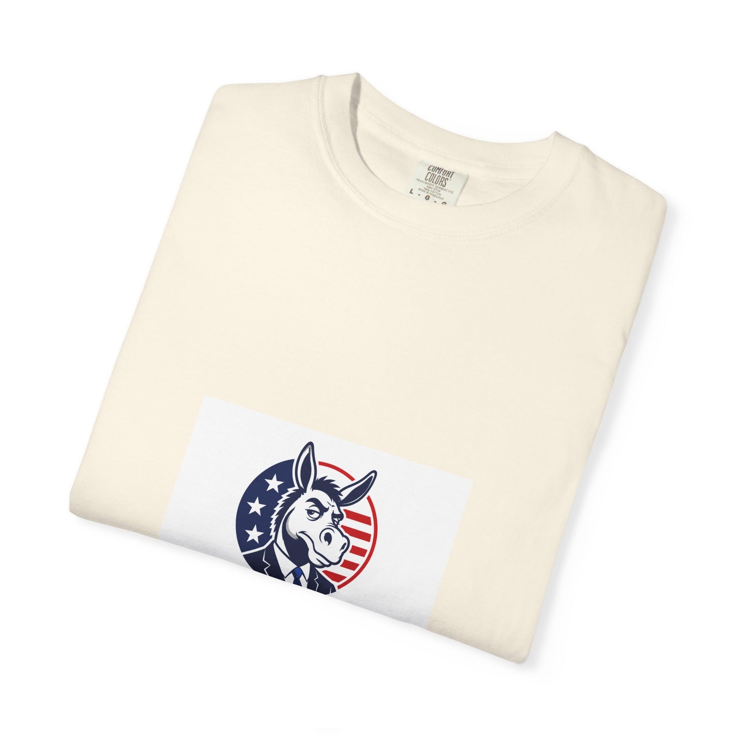 Political Satire T‑Shirt — "Dummacrats" Patriotic Donkey Graphic