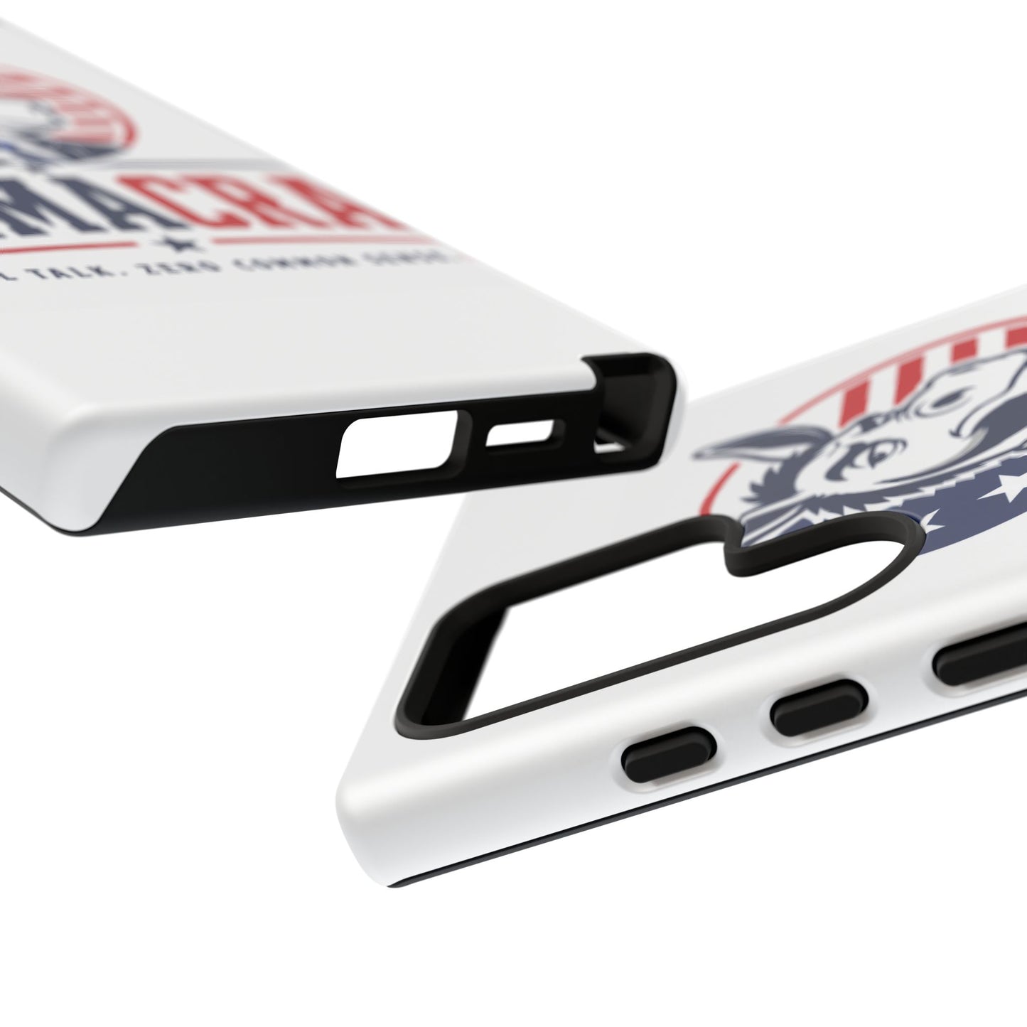 Phone Case — 'DemmaCrat' Political Donkey Design, Patriotic Anti-Democrat Graphic
