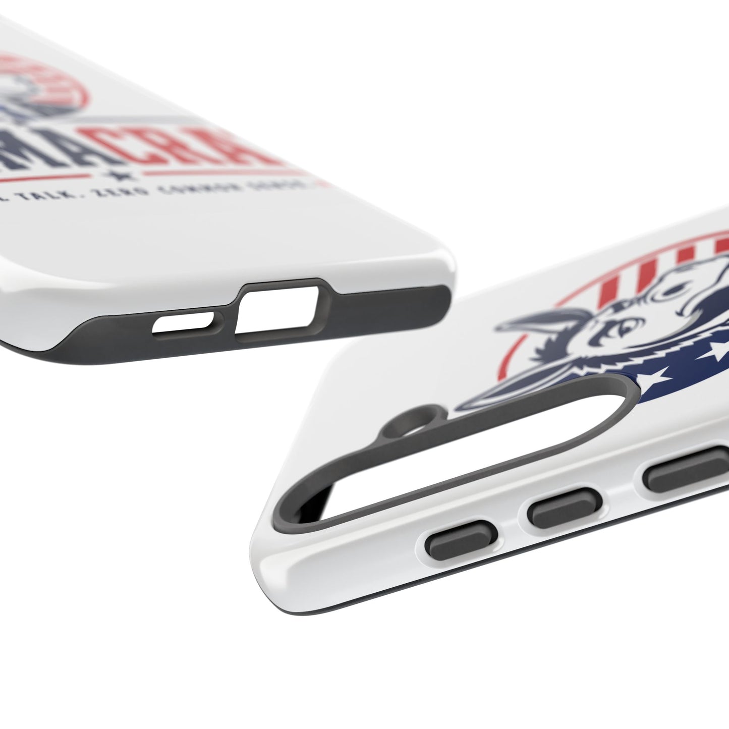 Phone Case — 'DemmaCrat' Political Donkey Design, Patriotic Anti-Democrat Graphic